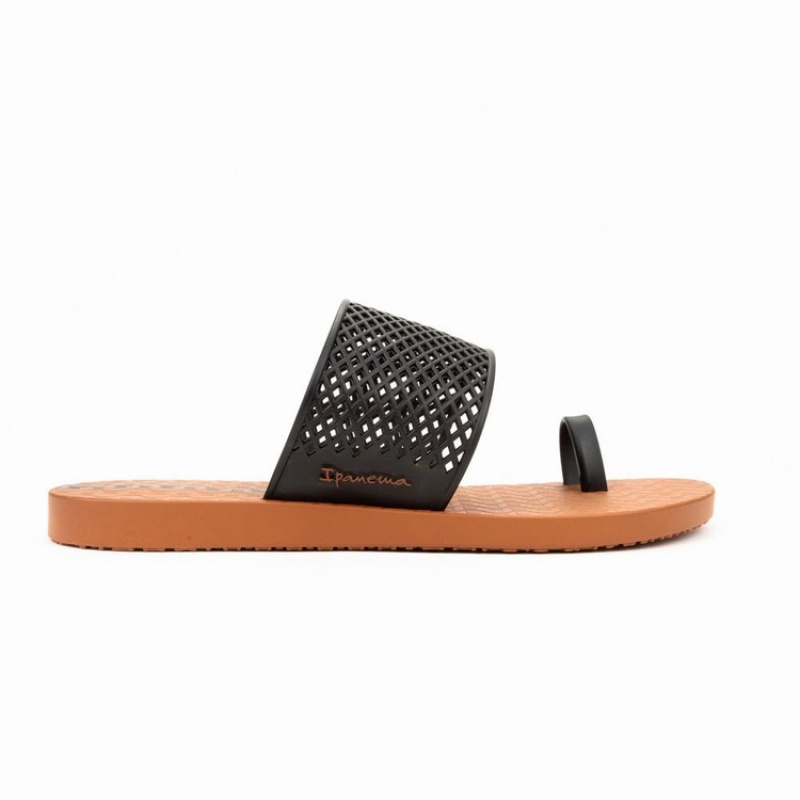 Brown / Black Ipanema Gadot Women's Sandals | ZW6235749