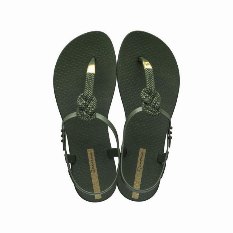 Green Ipanema Class Glam II Women's Sandals | IA3926048