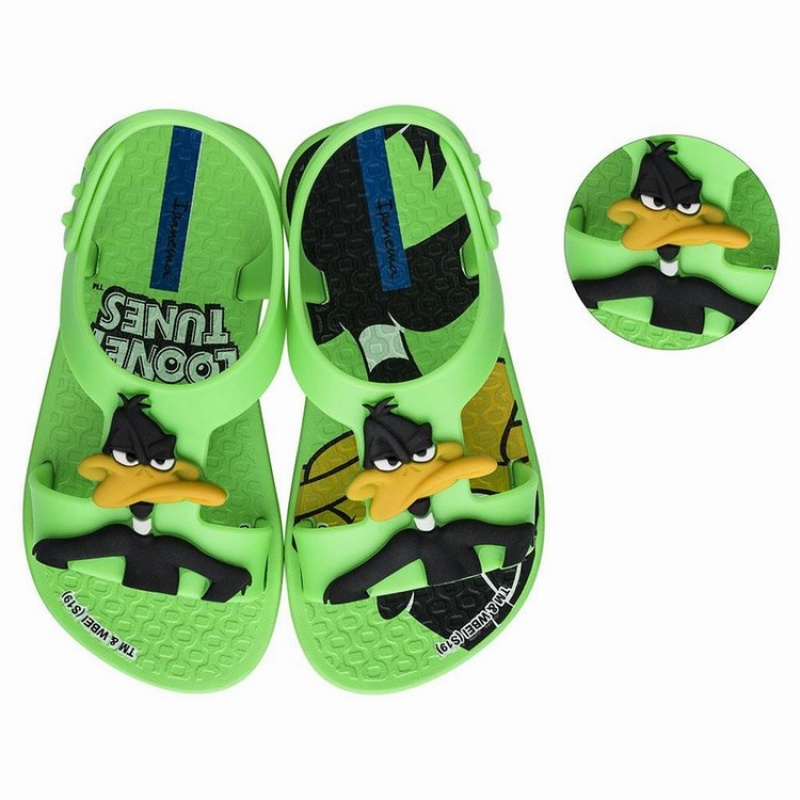 Green Ipanema Looney Tunes Baby Sandals | RK9504261