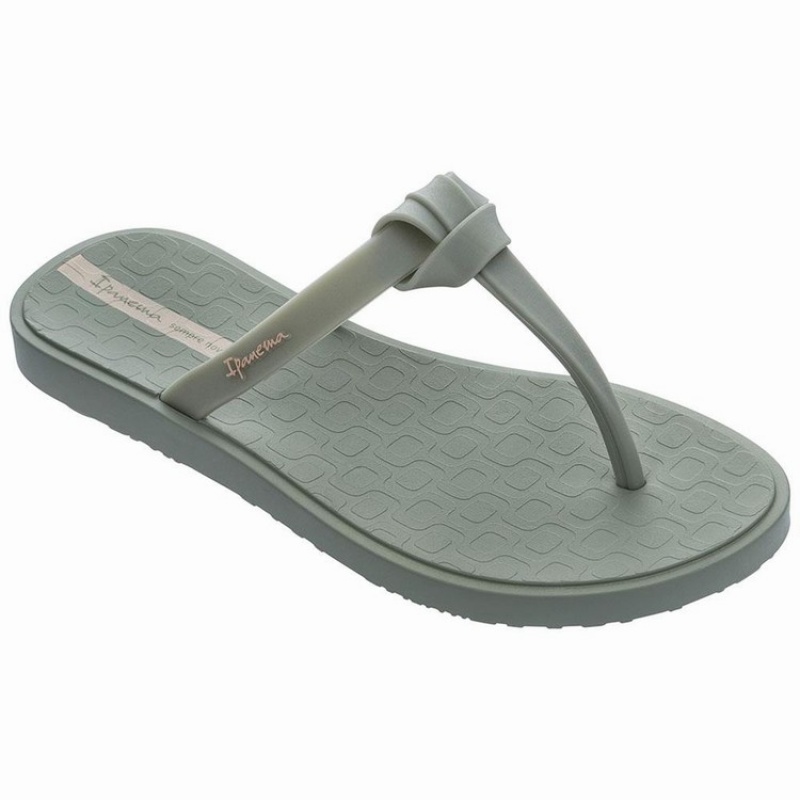 Green Ipanema Nó Women's Flip Flops | BJ1695823