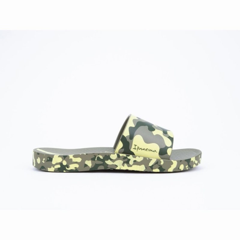 Green Ipanema Slippy Kids' Sandals | DI6143857