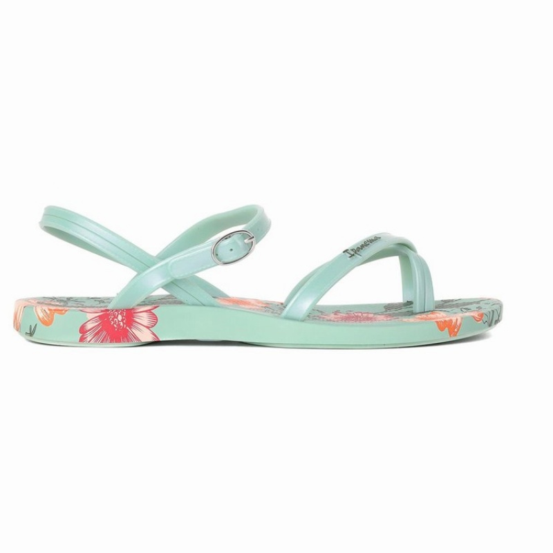 Green Ipanema Suzi Print II Women's Sandals | GO0541796