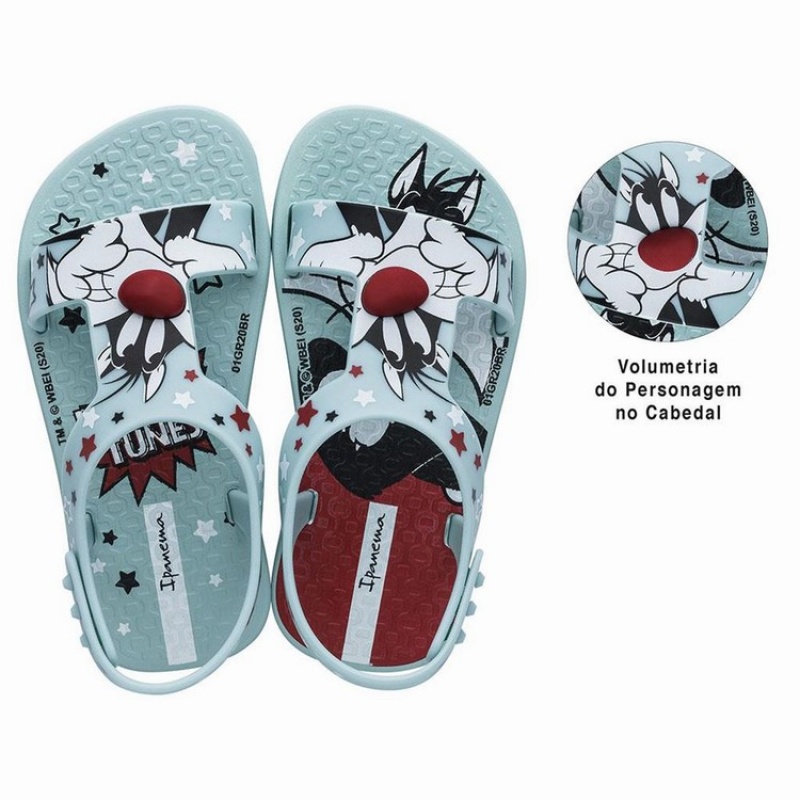 Green / Red Ipanema Looney Tunes Baby Sandals | GZ6039274