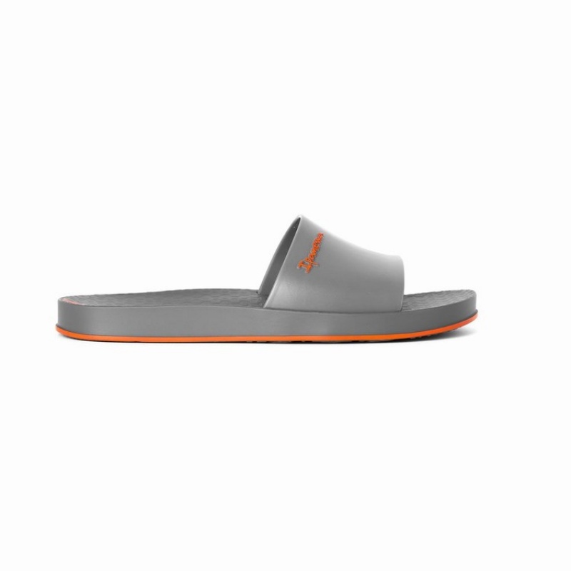 Grey Ipanema Glide Men's Slides | IN1536847