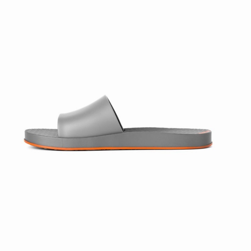 Grey Ipanema Glide Men's Slides | IN1536847