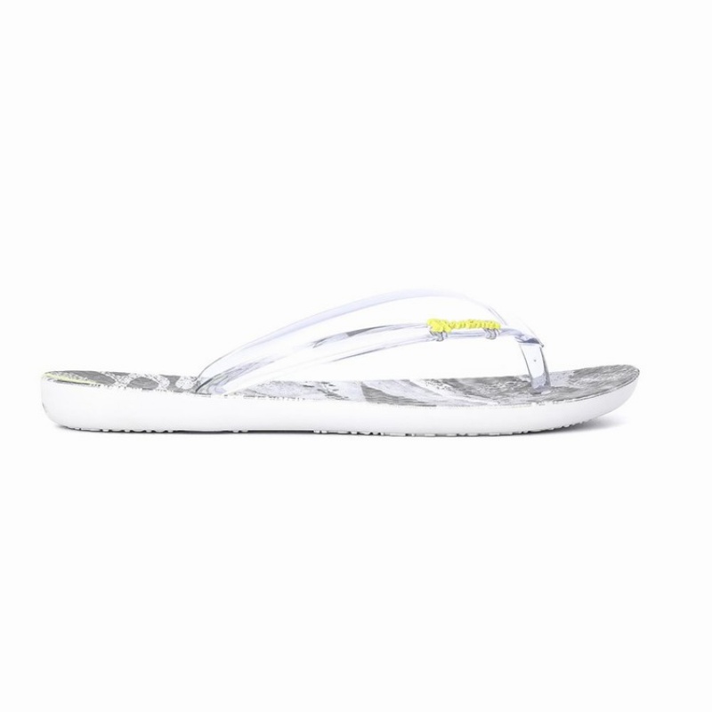 Grey Ipanema Wave Natural Women's Flip Flops | CG7592306