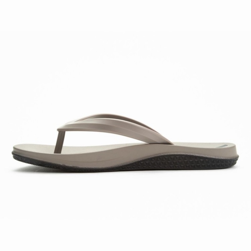 Grey / Black Ipanema Ana Lapa Men's Flip Flops | LK7802495