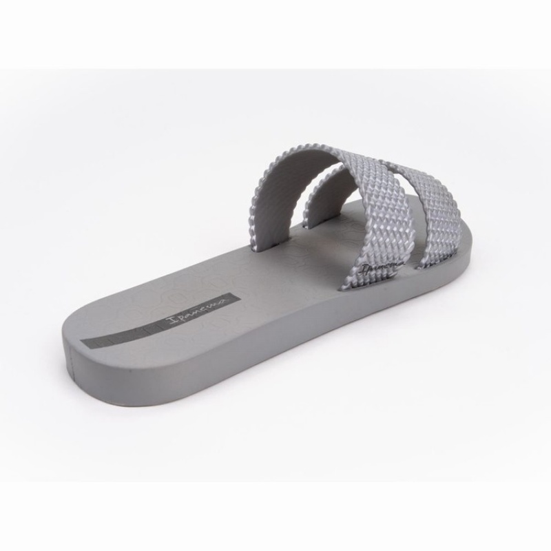 Grey / Silver Ipanema City Women's Sandals | BX8549036