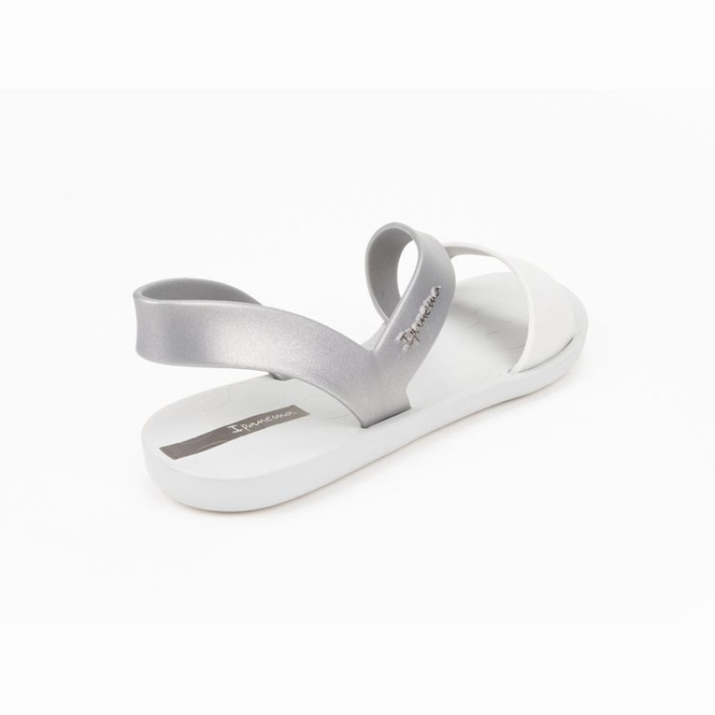 Grey / Silver Ipanema Vibe Women's Sandals | ZB4891075