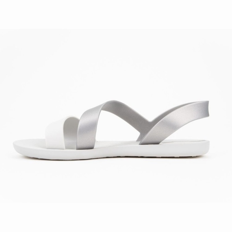 Grey / Silver Ipanema Vibe Women's Sandals | ZB4891075