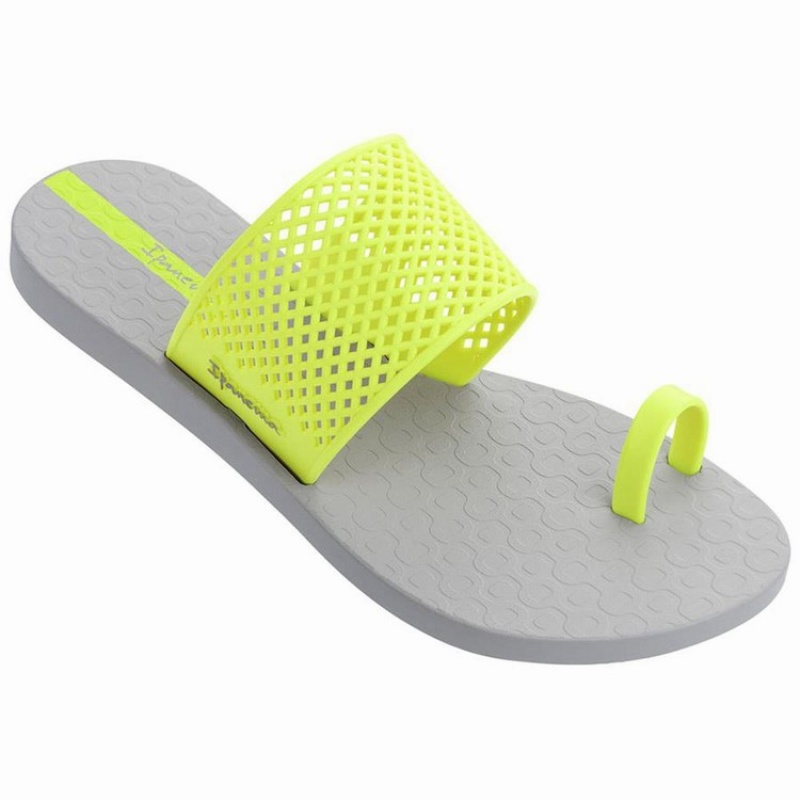 Grey / Yellow Ipanema Gadot Women's Sandals | CZ0762598