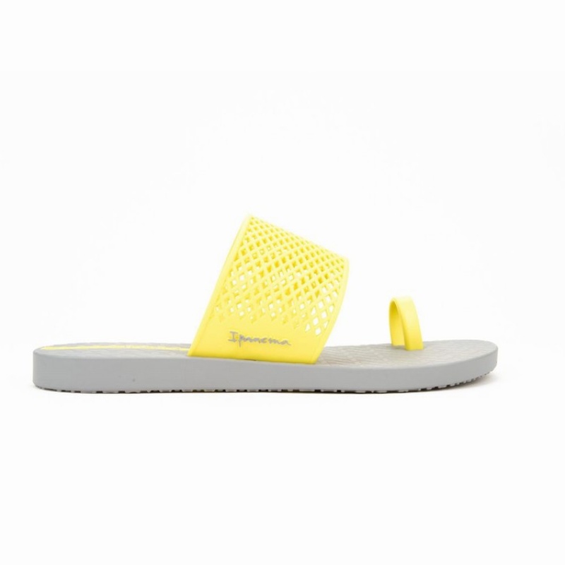 Grey / Yellow Ipanema Gadot Women's Sandals | CZ0762598