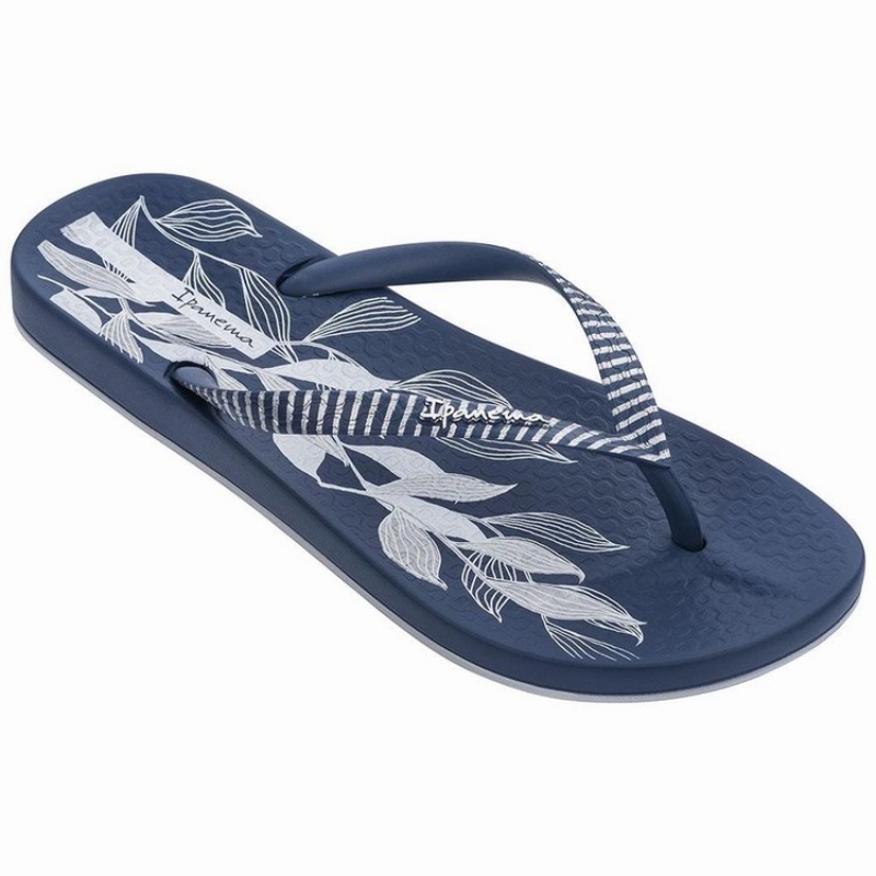 Navy Ipanema Anatomic Nature IV Women\'s Flip Flops | BT3905274