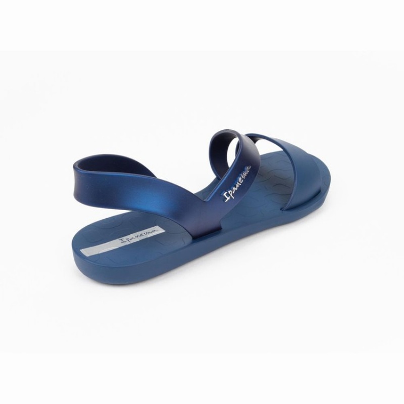 Navy Ipanema Vibe Women's Sandals | LX5489326