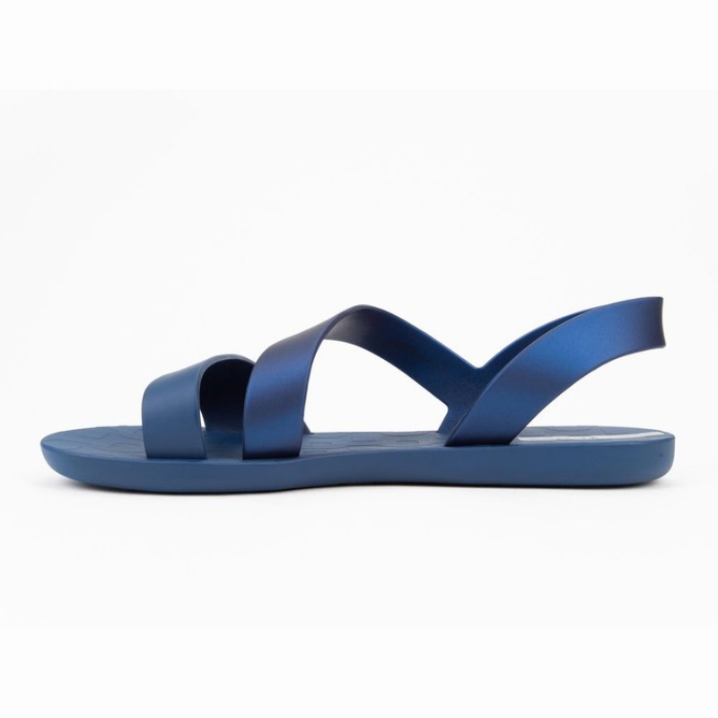 Navy Ipanema Vibe Women's Sandals | LX5489326