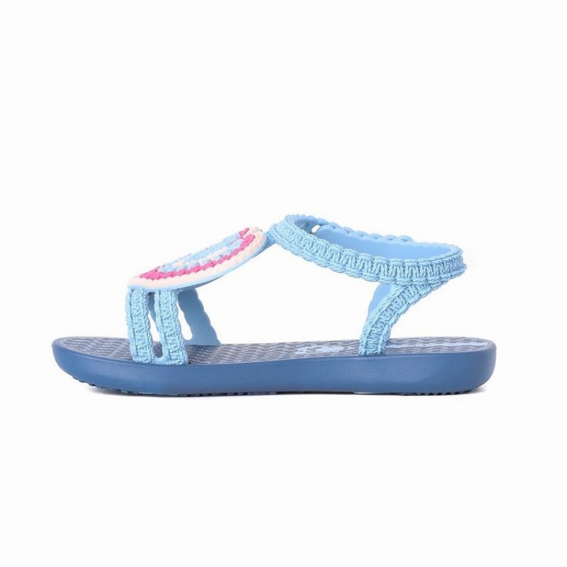 Navy / Blue / Pink Ipanema Love Baby Sandals | QS5162380