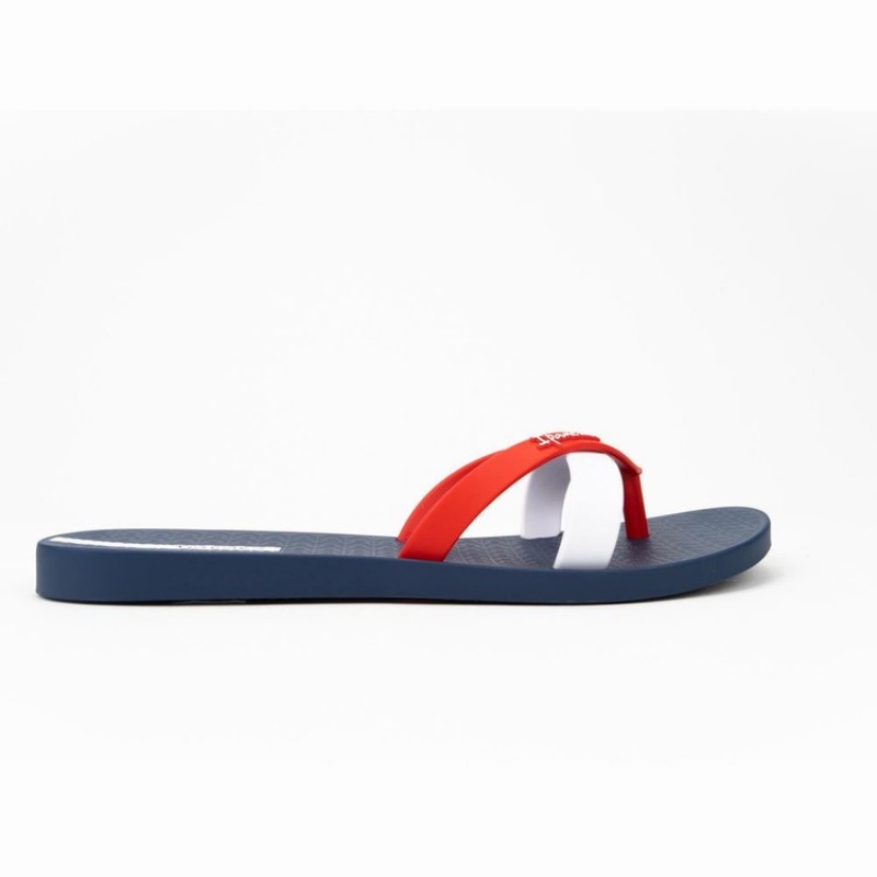 Navy / Red / White Ipanema Kirei Women's Flip Flops | KH4128796