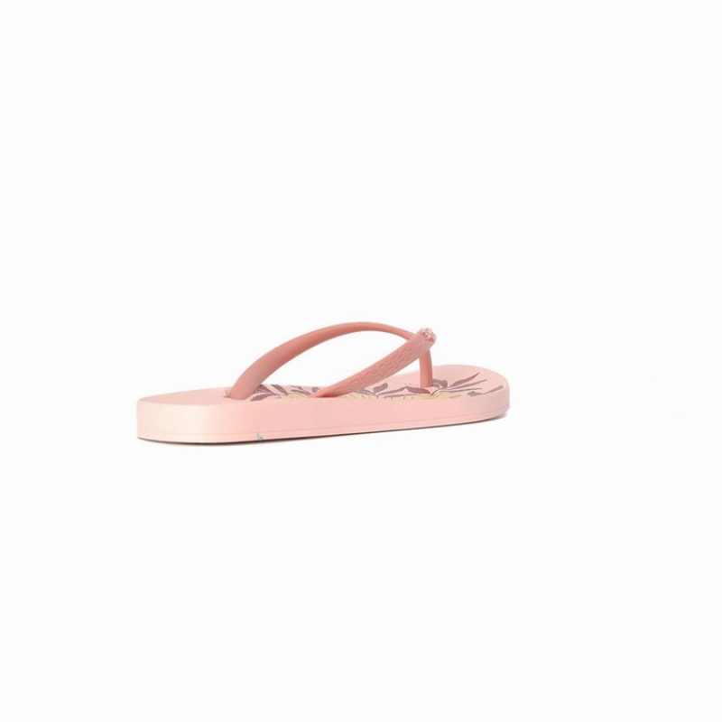 Pink Ipanema Ana Hibiscus Women\'s Flip Flops | CP4567182