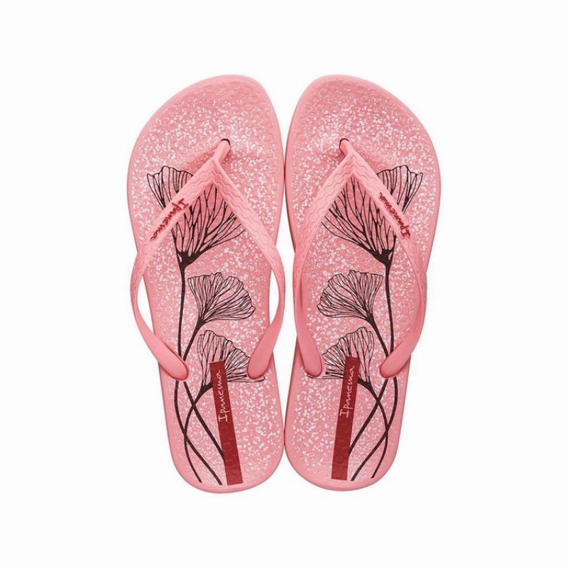 Pink Ipanema Anatomic Temas XI Women's Flip Flops | QH7250968