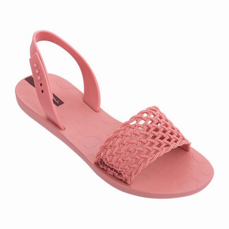 Pink Ipanema Breezy Women's Sandals | UV4520397