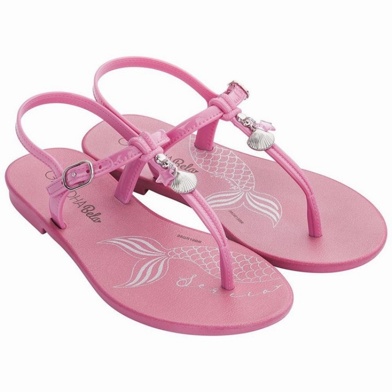 Pink Ipanema Cacau Sereia Kids\' Sandals | AF8629053