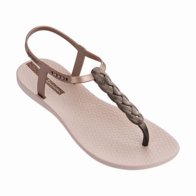 Pink Ipanema Charm VI Wave Women\'s Sandals | QB8625794