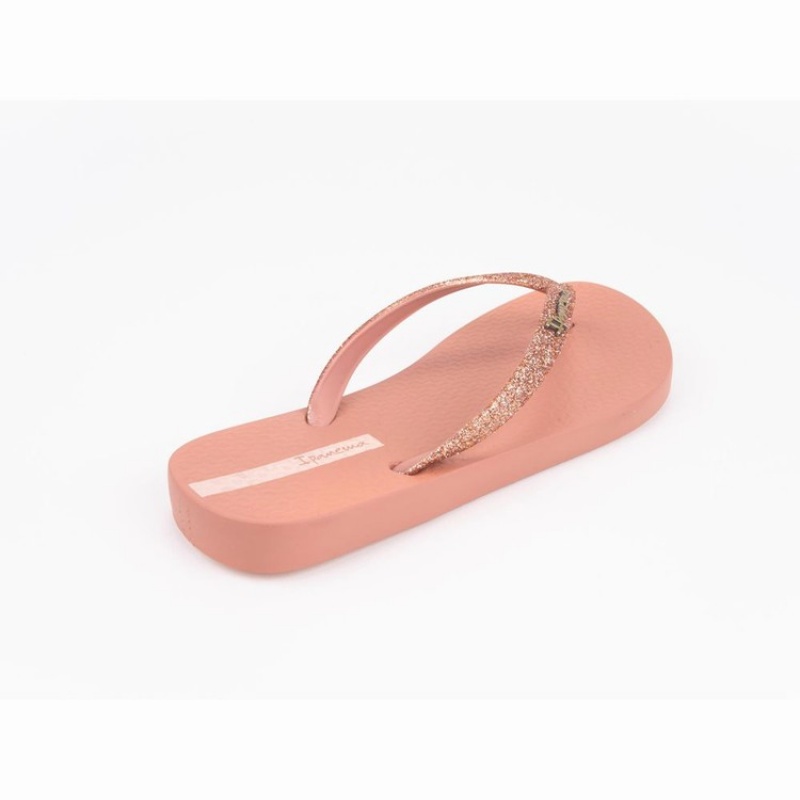 Pink Ipanema Glitter II Women's Flip Flops | AI2786043