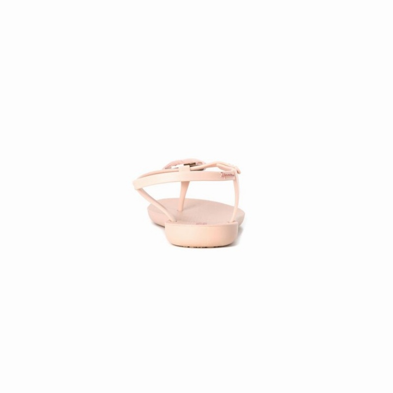 Pink Ipanema Leaf Women's Sandals | FY8653204