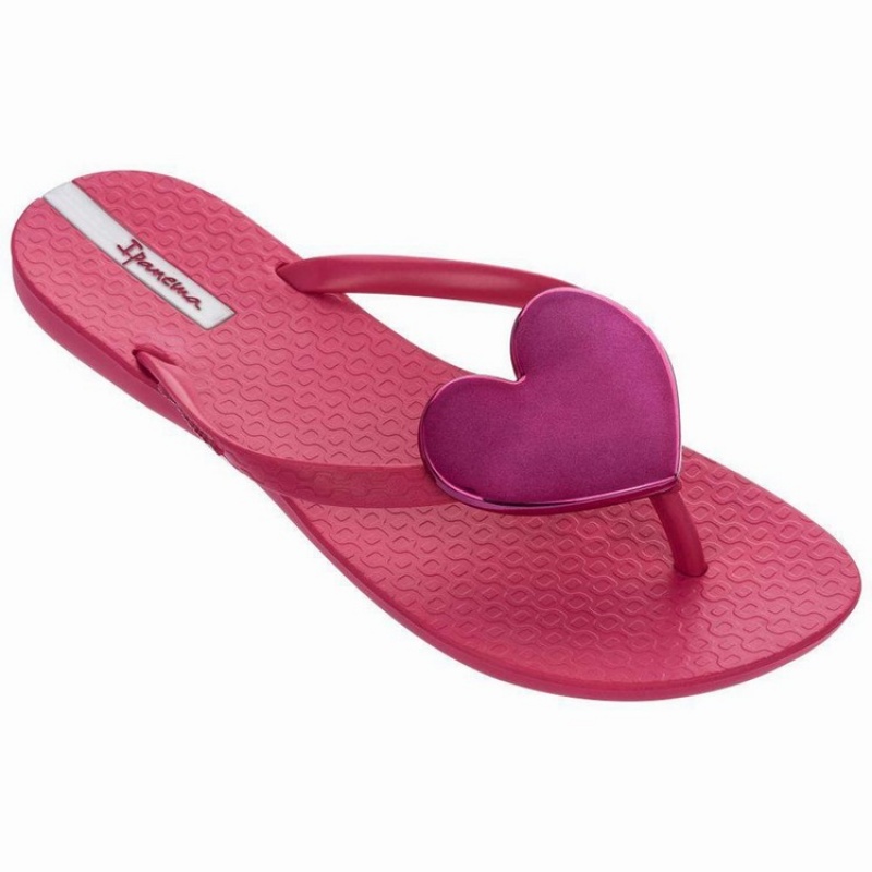 Pink Ipanema Maxi Fashion II Women\'s Flip Flops | GV2467891