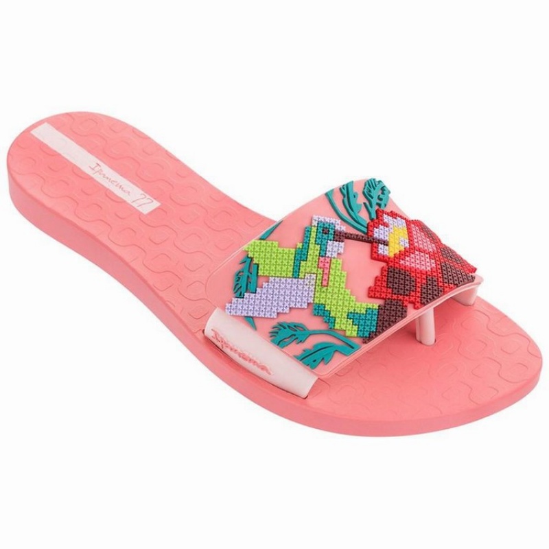 Pink Ipanema Nectar Women\'s Sandals | SG3062157