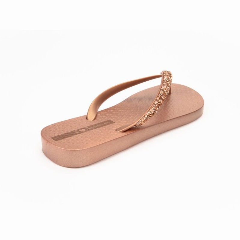 Pink Ipanema Pebble Women's Flip Flops | JN3290647