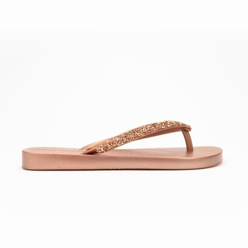 Pink Ipanema Pebble Women's Flip Flops | JN3290647