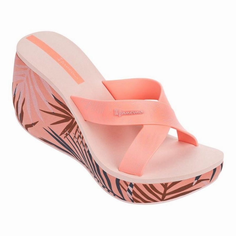 Pink Ipanema X Wedge Women\'s Slides | JD6413850