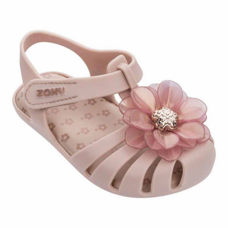 Pink Ipanema Zaxy Flower II Baby Sandals | BC0951386