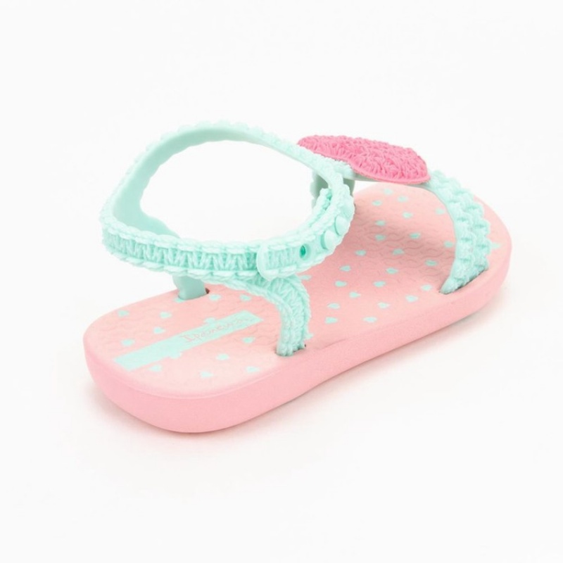 Pink / Green Ipanema My First Baby Sandals | CX8945673