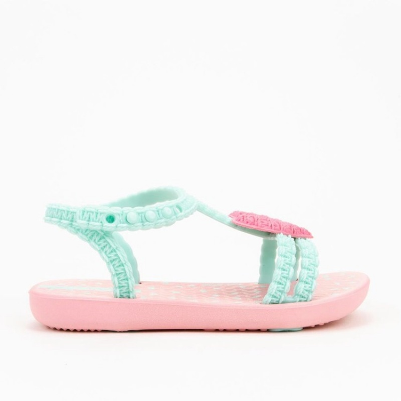 Pink / Green Ipanema My First Baby Sandals | CX8945673