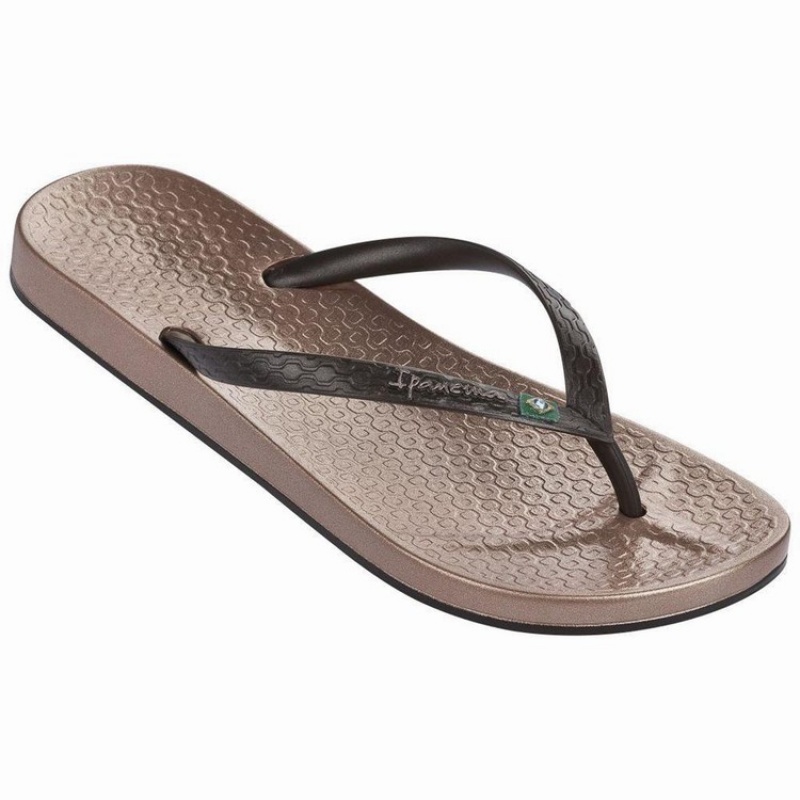 Pink / Grey Ipanema Anatomic Brilliant III Women\'s Flip Flops | KS6712580