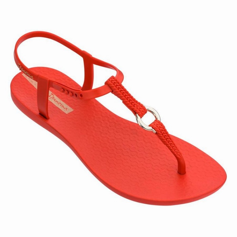 Red Ipanema Link Women's Sandals | VJ8324759