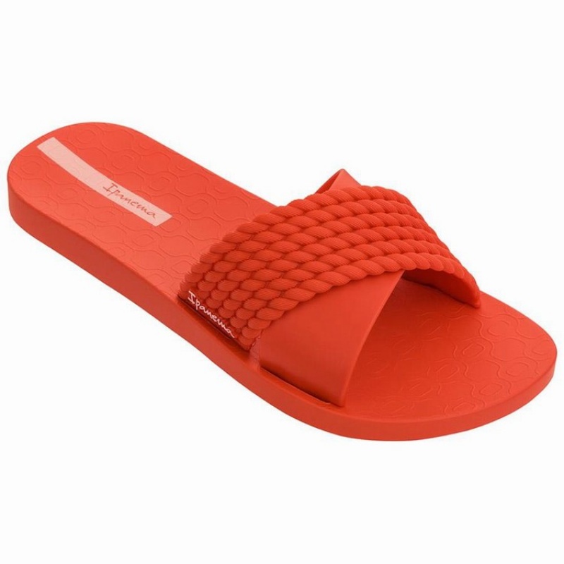 Red Ipanema Street Women's Sandals | IH4980317