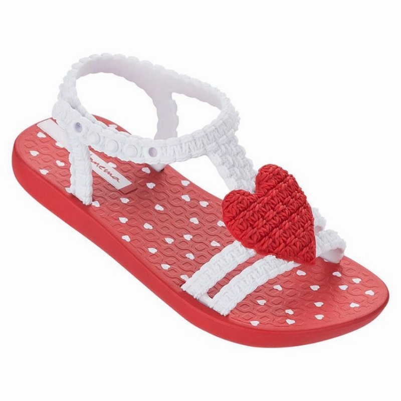 Red / White Ipanema My First Baby Sandals | AQ9651803