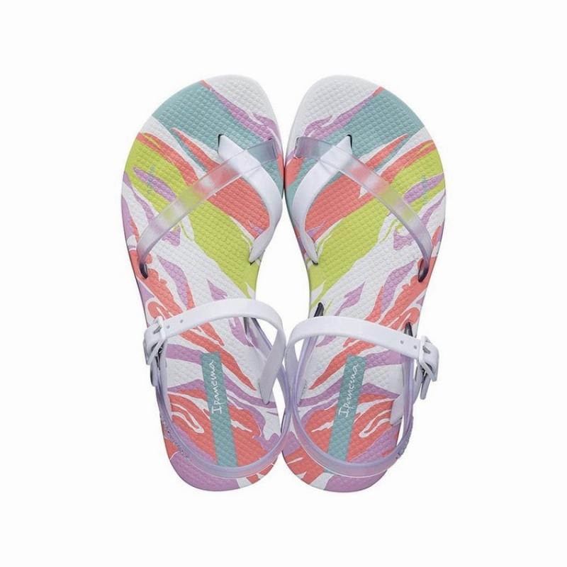 White Ipanema Fashion VII Kids' Sandals | GF5469718