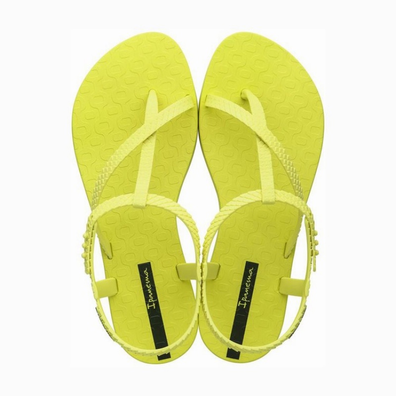 Yellow Ipanema Aphrodite Women's Sandals | RF5806137