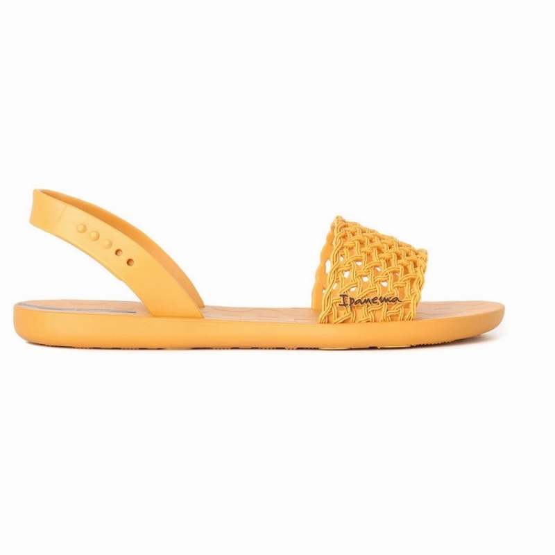 Yellow Ipanema Breezy Women's Sandals | FR8407256