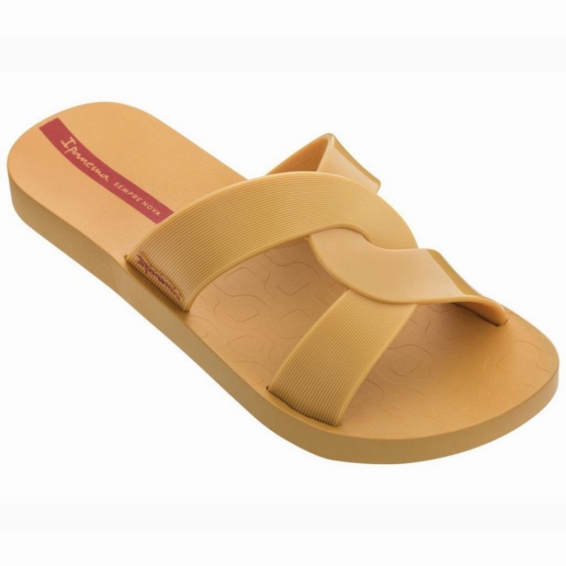 Yellow Ipanema Feel Women's Slides | XO7456829