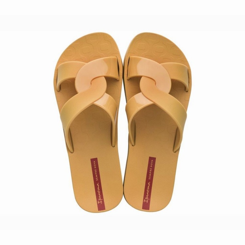 Yellow Ipanema Feel Women\'s Slides | XO7456829