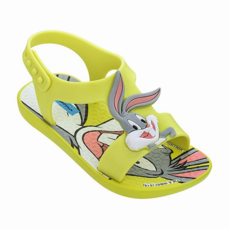 Yellow Ipanema Looney Tunes Baby Sandals | GI7439026