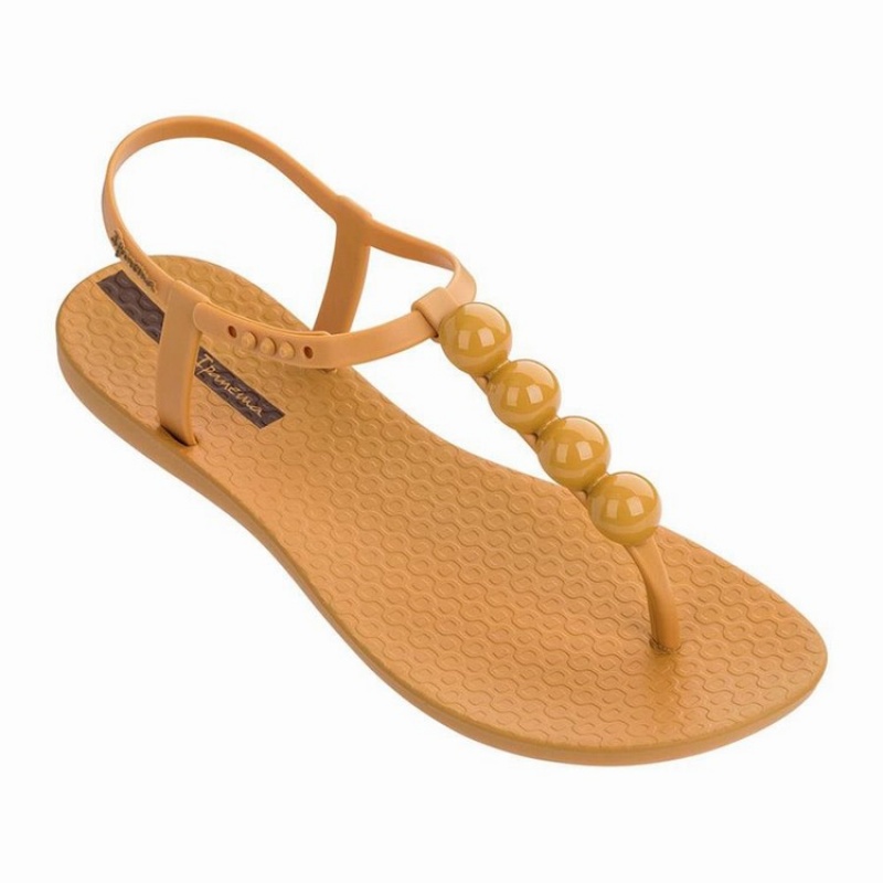 Yellow Ipanema Pearl Women's Sandals | EB1274356