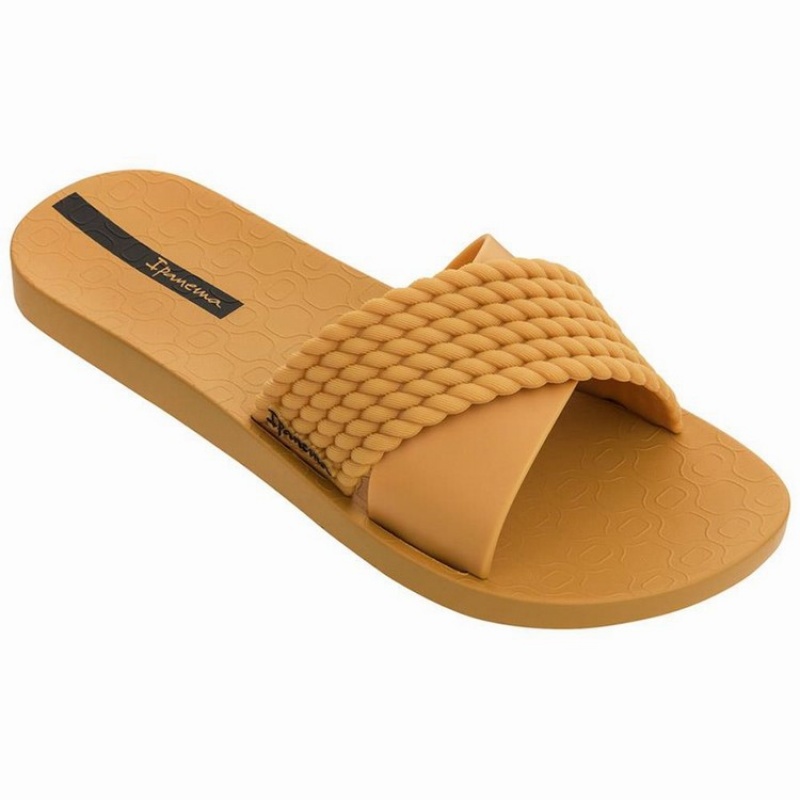 Yellow Ipanema Street Women's Sandals | KV9206587